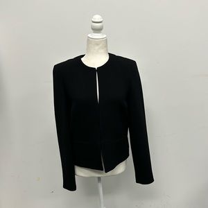 Brooks Brothers Black Wool Cardigan